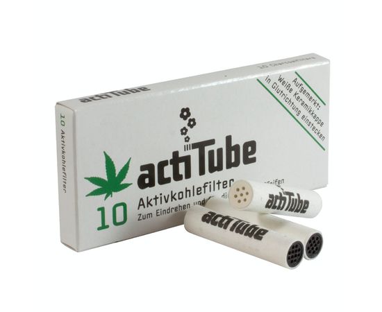 Filtros regular de 8ml de actitube de carbón activado caja de 10 unidades