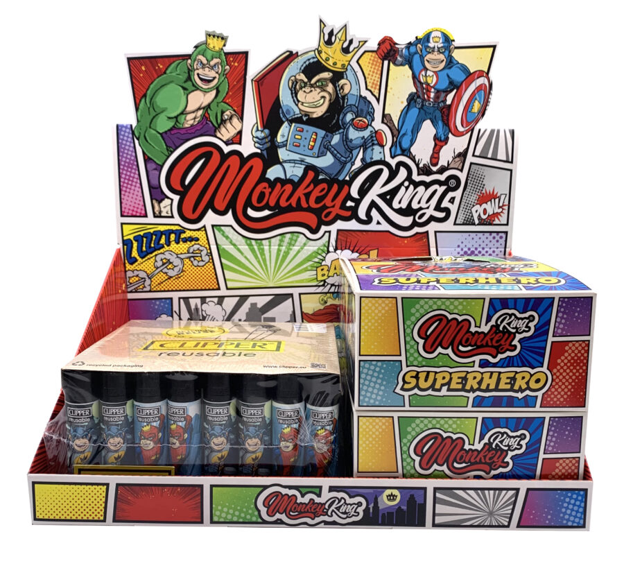 MONKEY PACK CLIPPER SUPER HERO