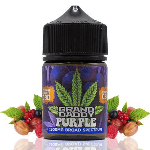 ORANGE COUNTY CBD E-LIQUID GRAND DADDY PURPLE